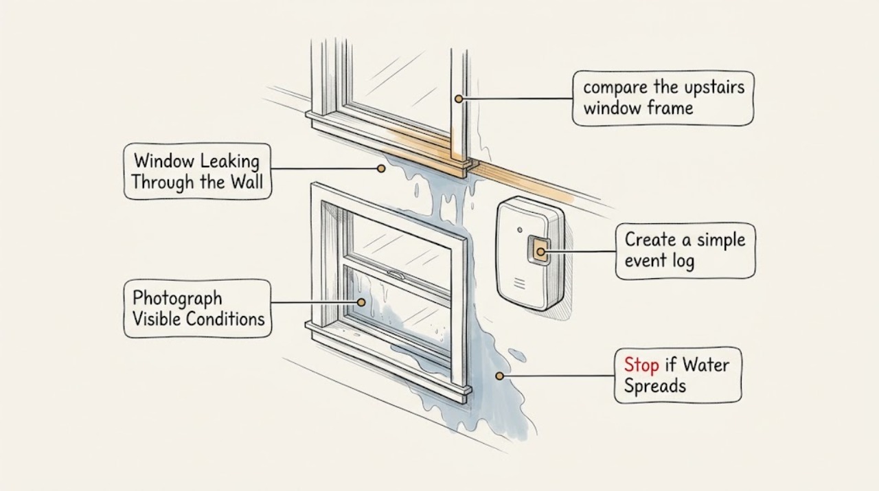 Window Leaking Through the Wall