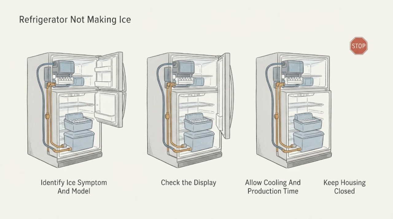 Refrigerator Not Making Ice