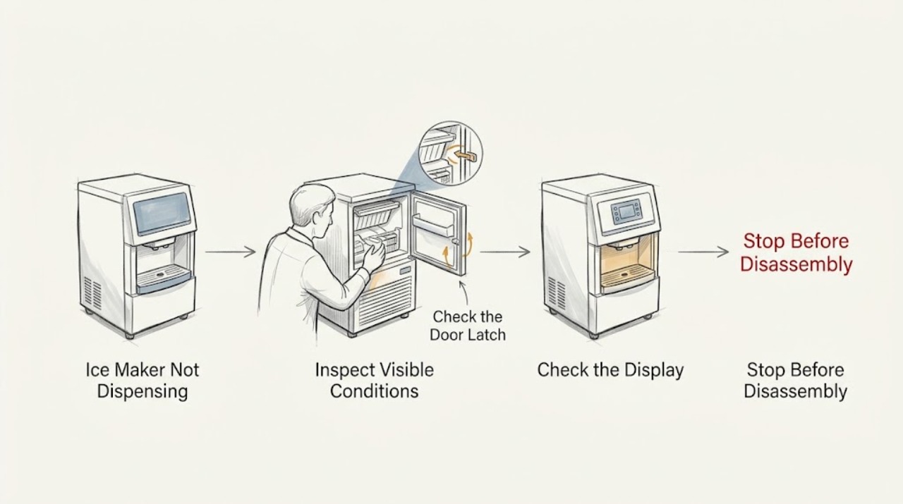 Ice Maker Not Dispensing