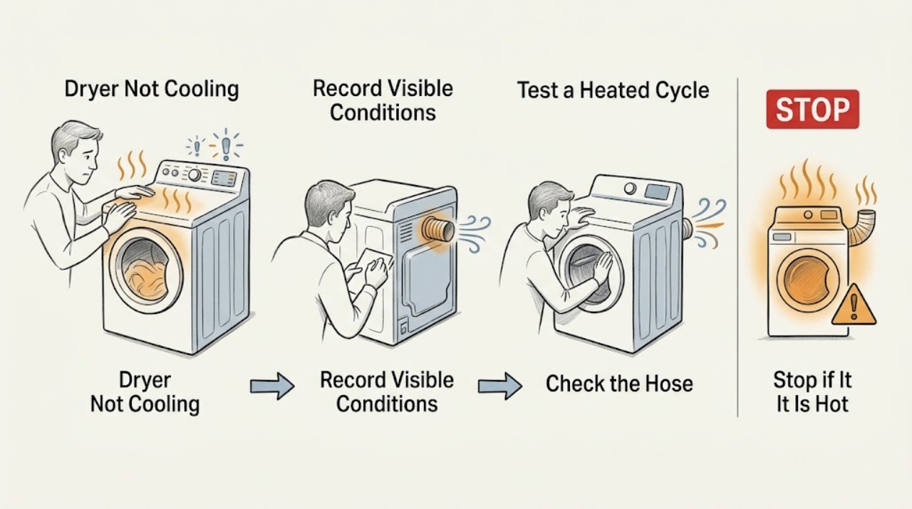 Dryer Not Cooling
