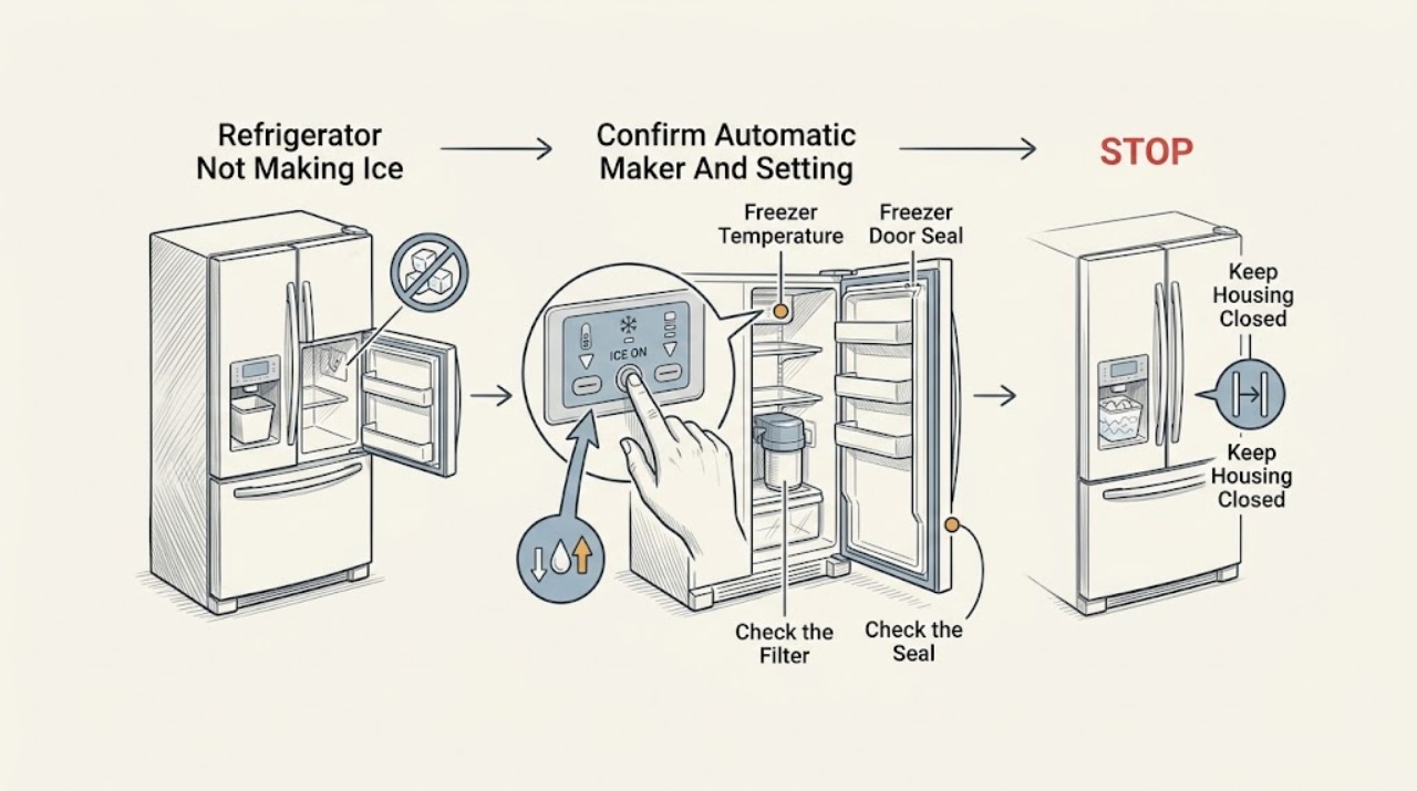 Refrigerator Not Making Ice
