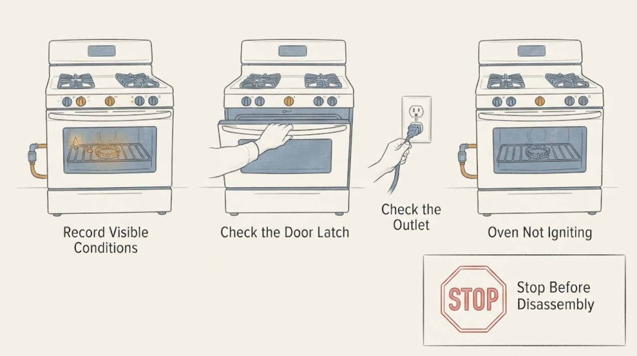 Oven Not Igniting