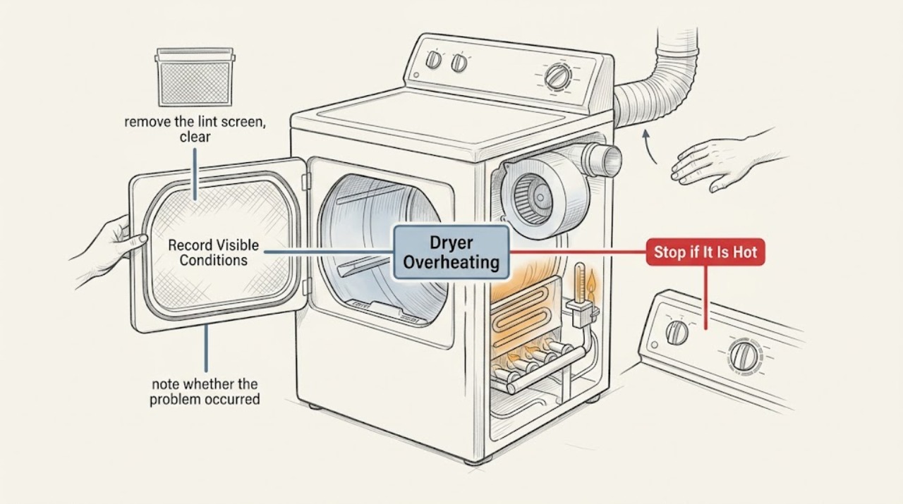 Dryer Overheating