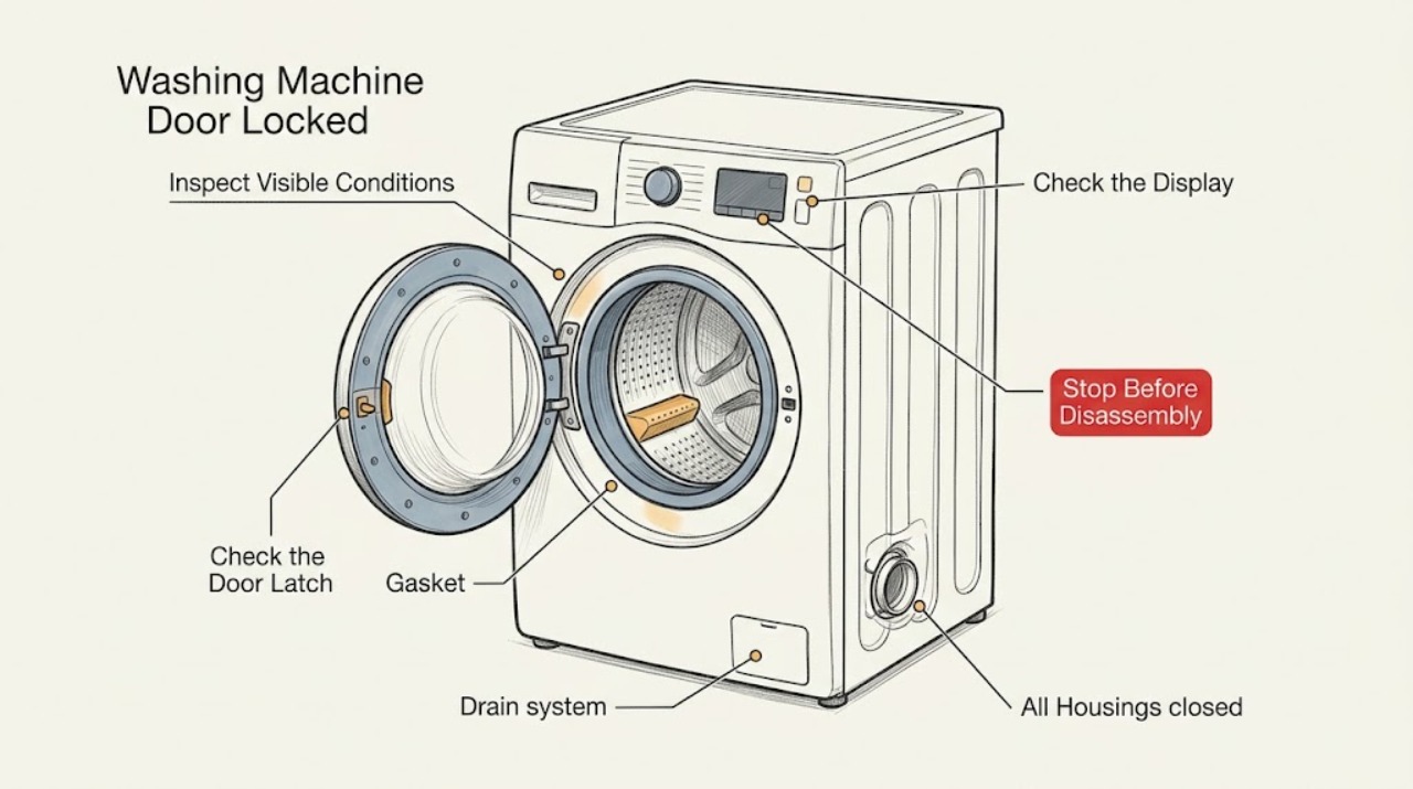 Washing Machine Door Locked