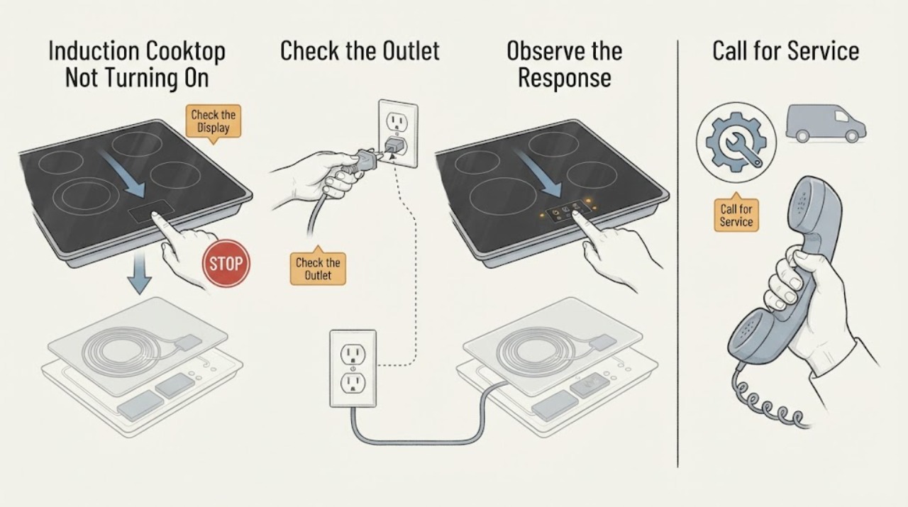 Induction Cooktop Not Turning On