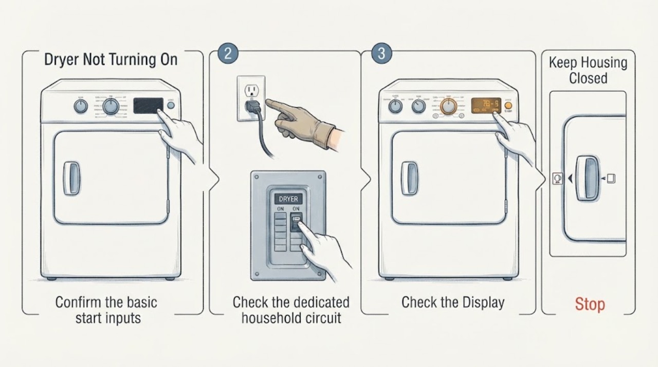Dryer Not Turning On