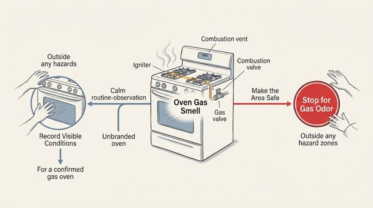 Oven Gas Smell