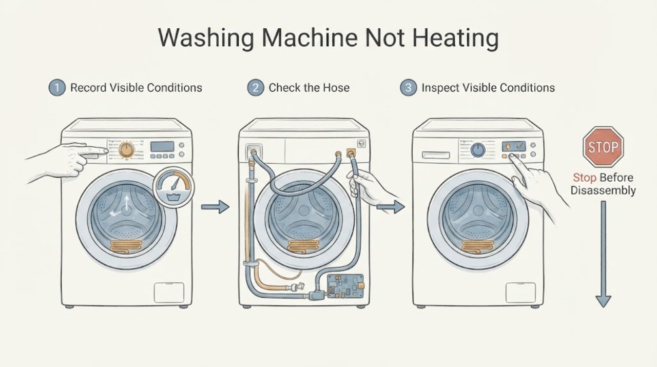 Washing Machine Not Heating