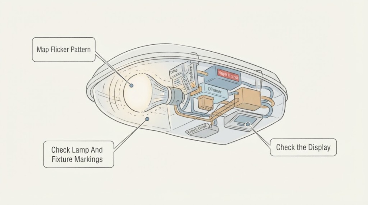 Light fixture flickering