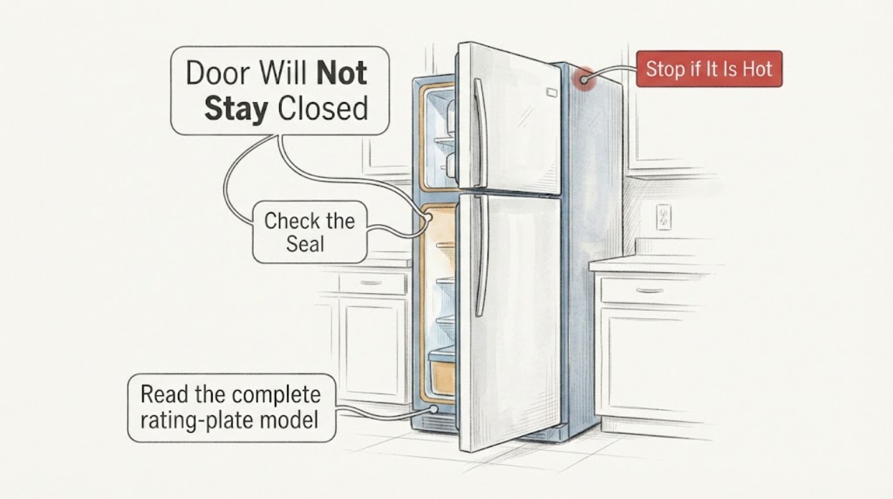 Door Will Not Stay Closed