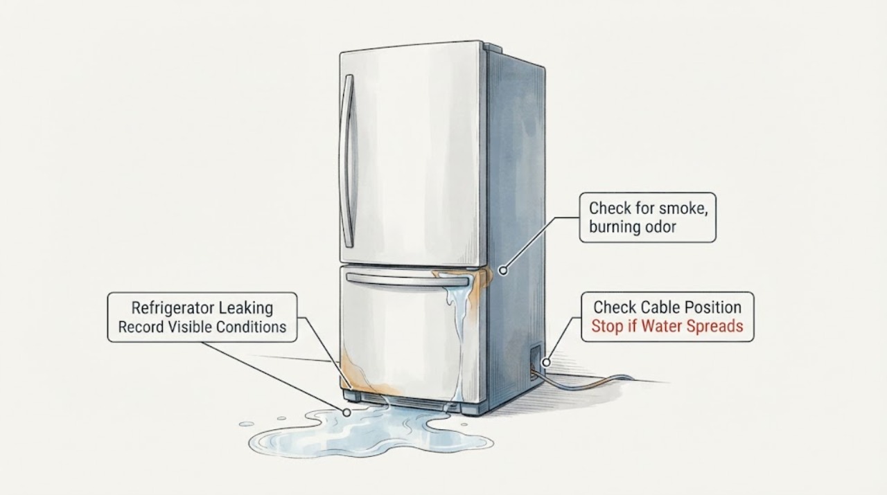 Refrigerator Leaking