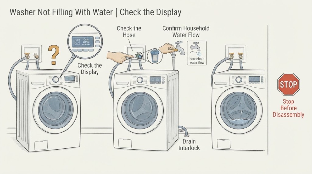 Washer Not Filling With Water