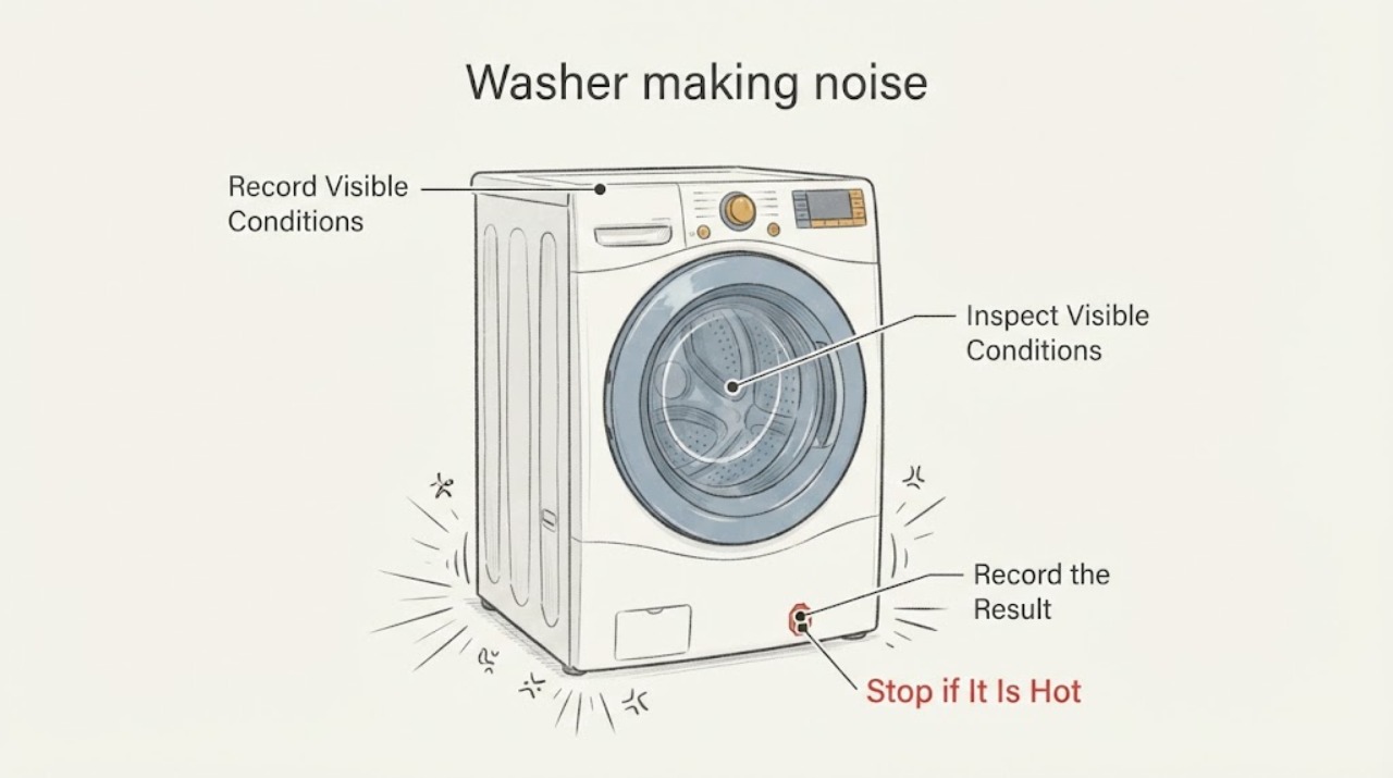 Washer making noise