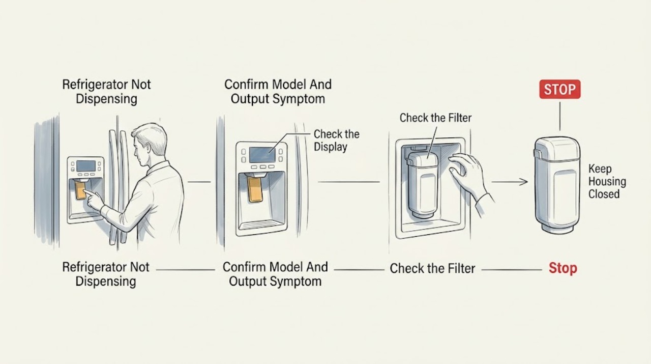 Refrigerator Not Dispensing