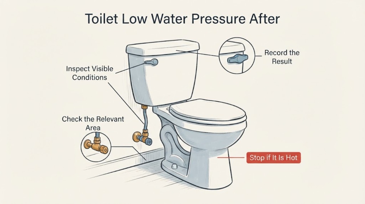 Toilet Low Water Pressure After