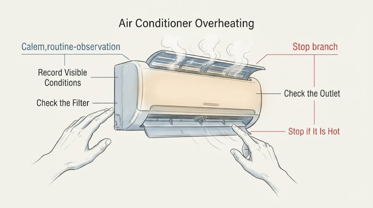 Air Conditioner Overheating