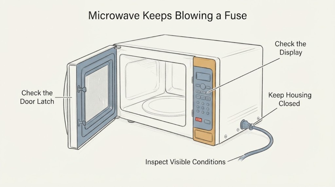 Microwave Keeps Blowing a Fuse