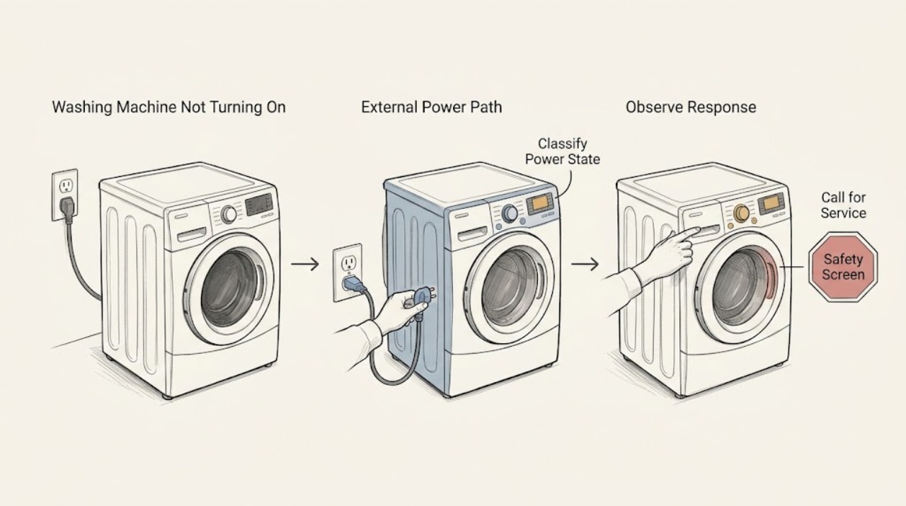 Washing Machine Not Turning On