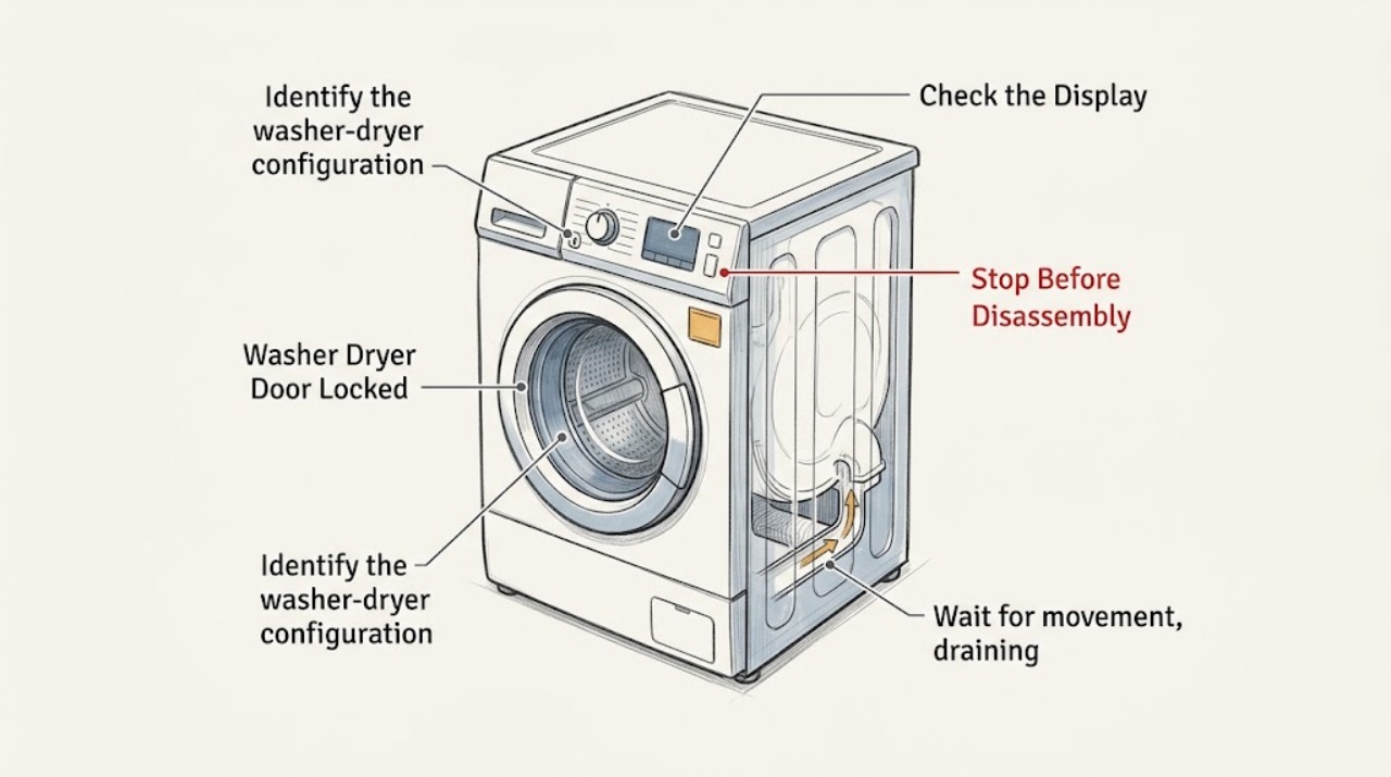 Washer Dryer Door Locked