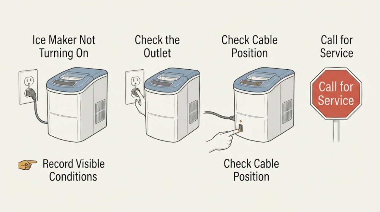Ice Maker Not Turning On