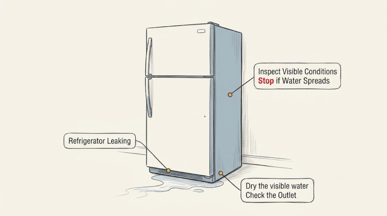 Refrigerator Leaking