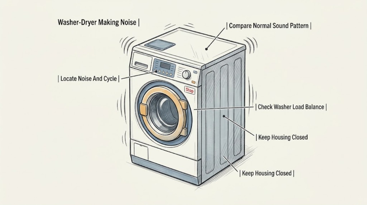 Washer-Dryer Making Noise