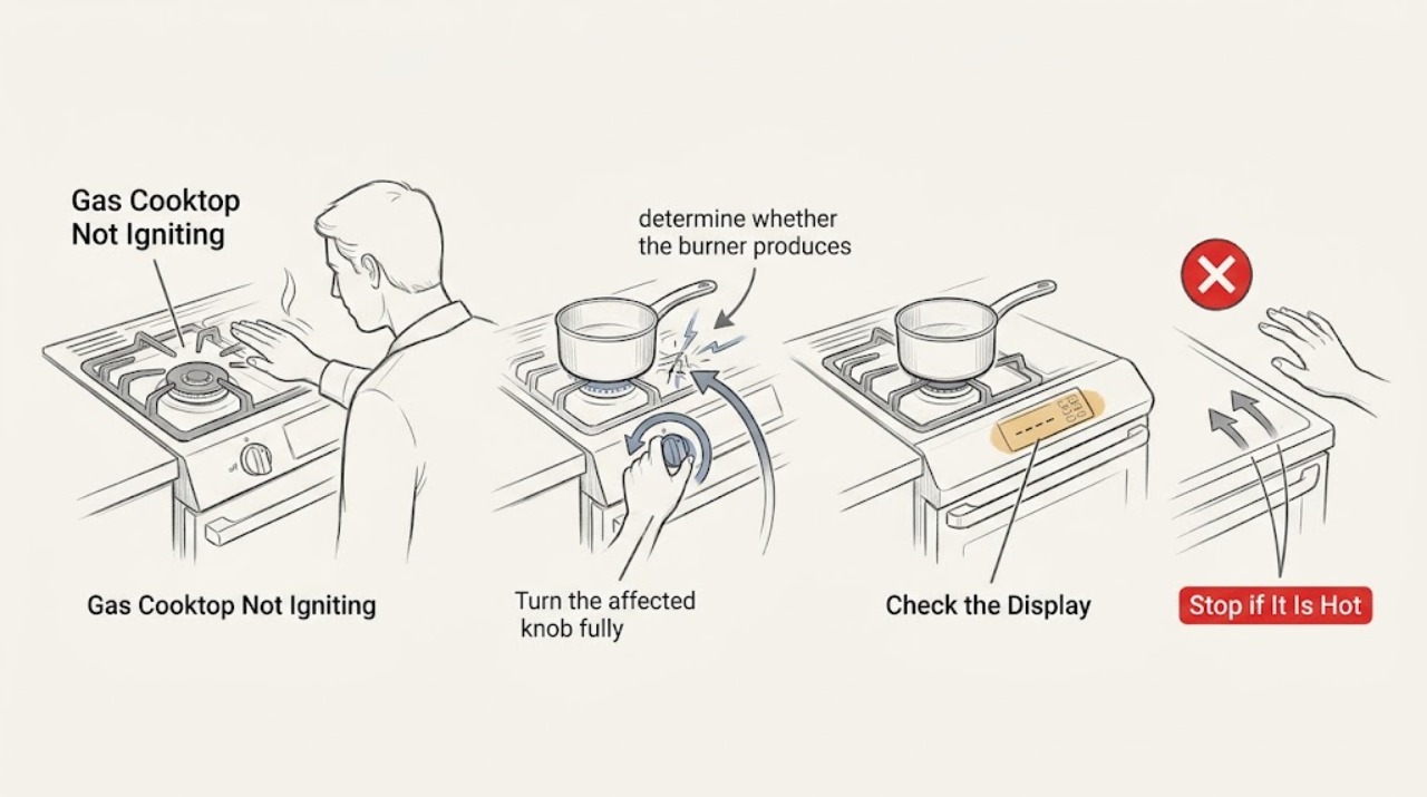 Gas Cooktop Not Igniting