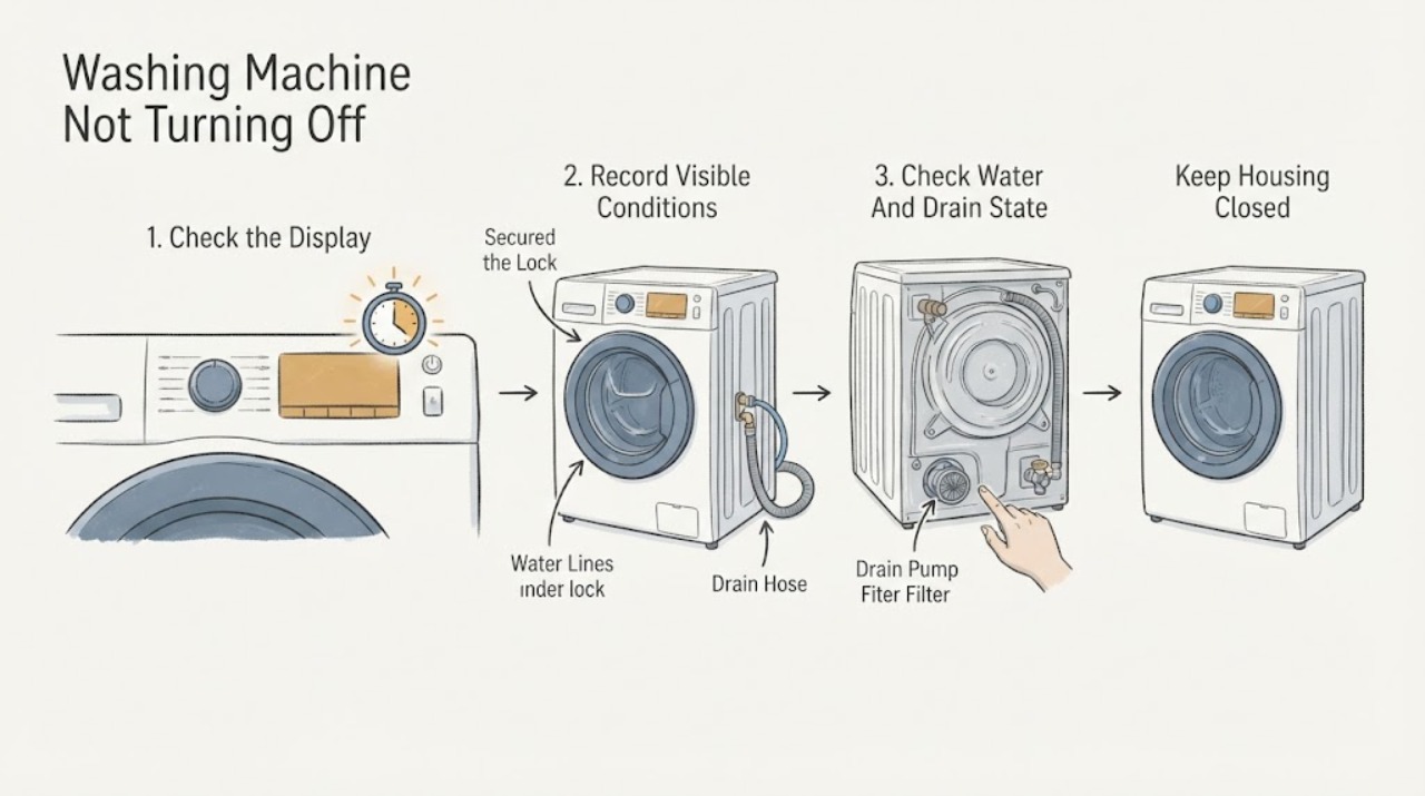 Washing Machine Not Turning Off