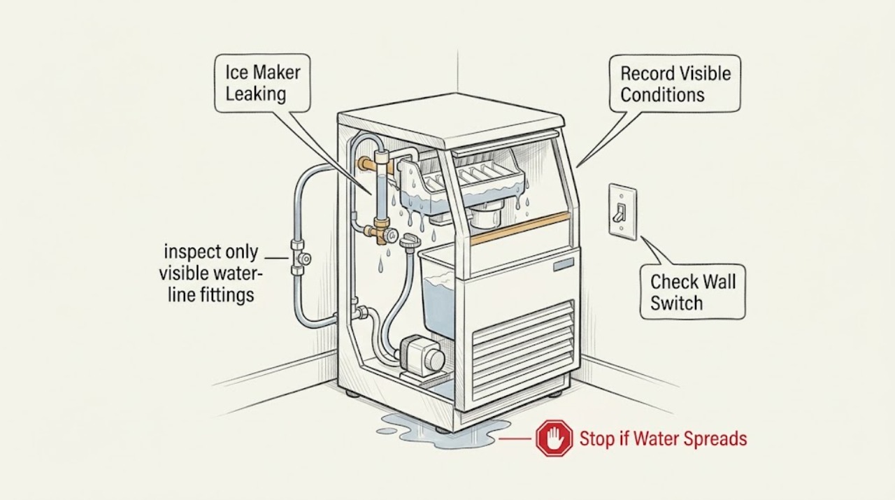 Ice Maker Leaking