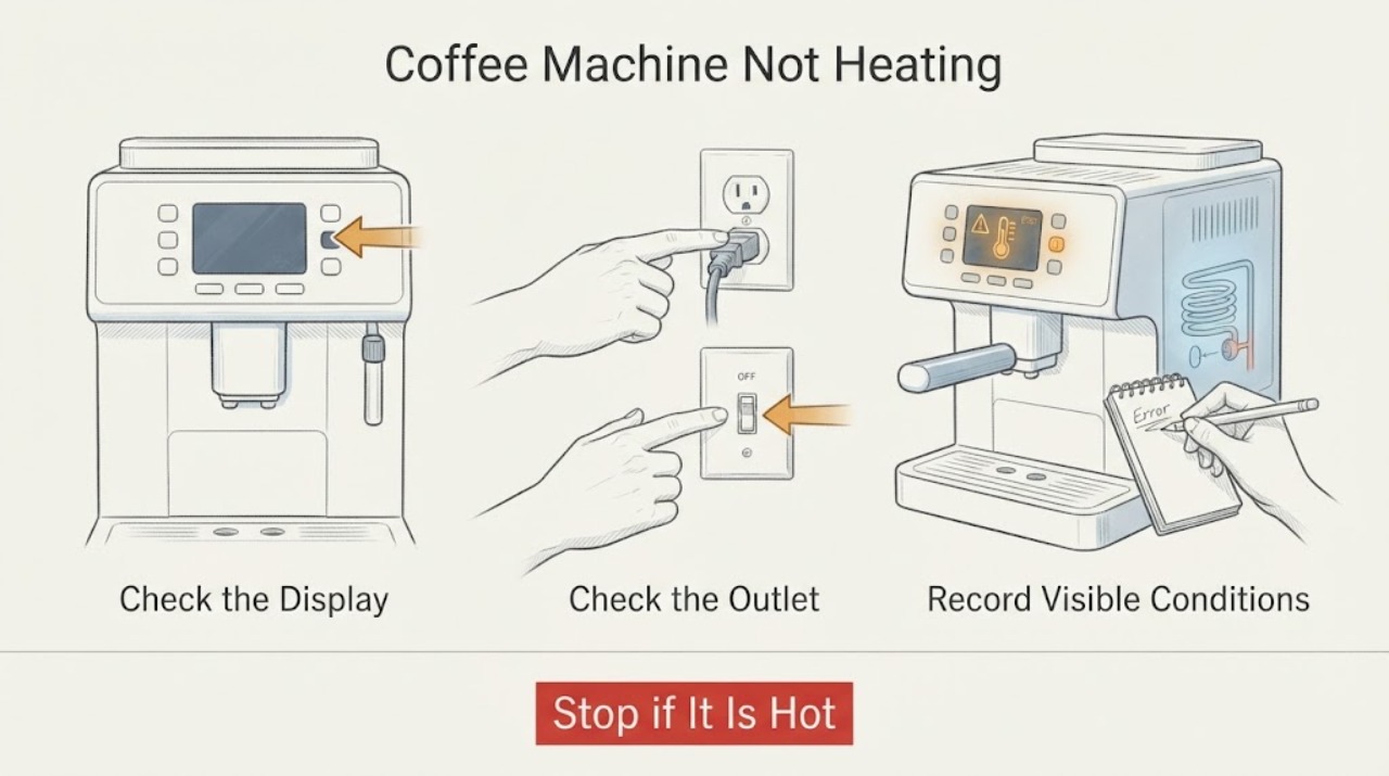 Coffee Machine Not Heating