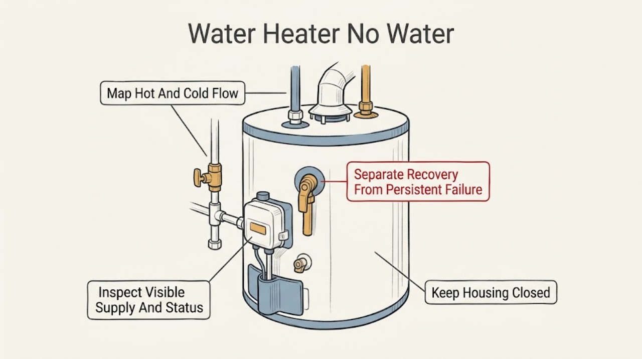 Water Heater No Water