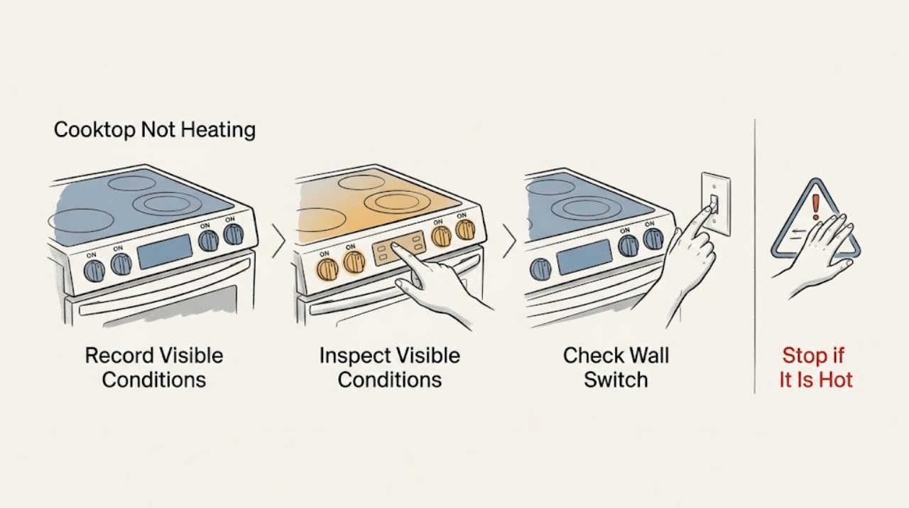 Cooktop Not Heating