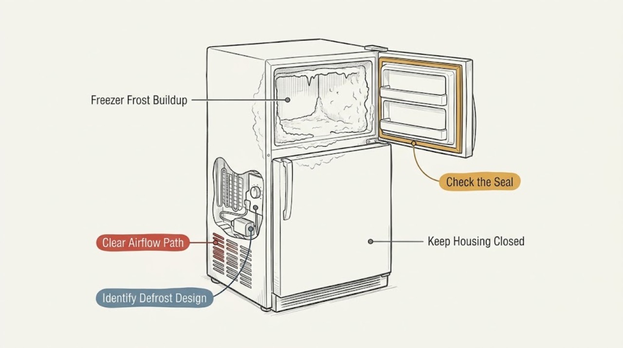 Freezer Frost Buildup