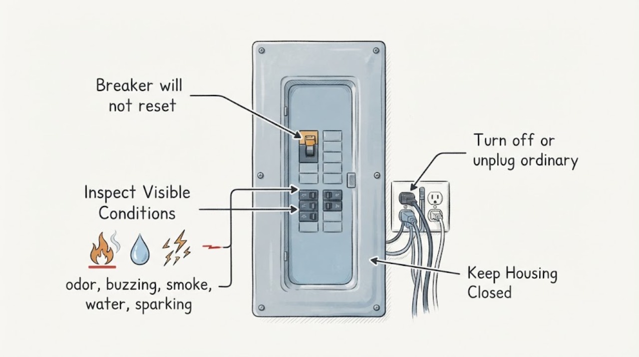 Breaker will not reset