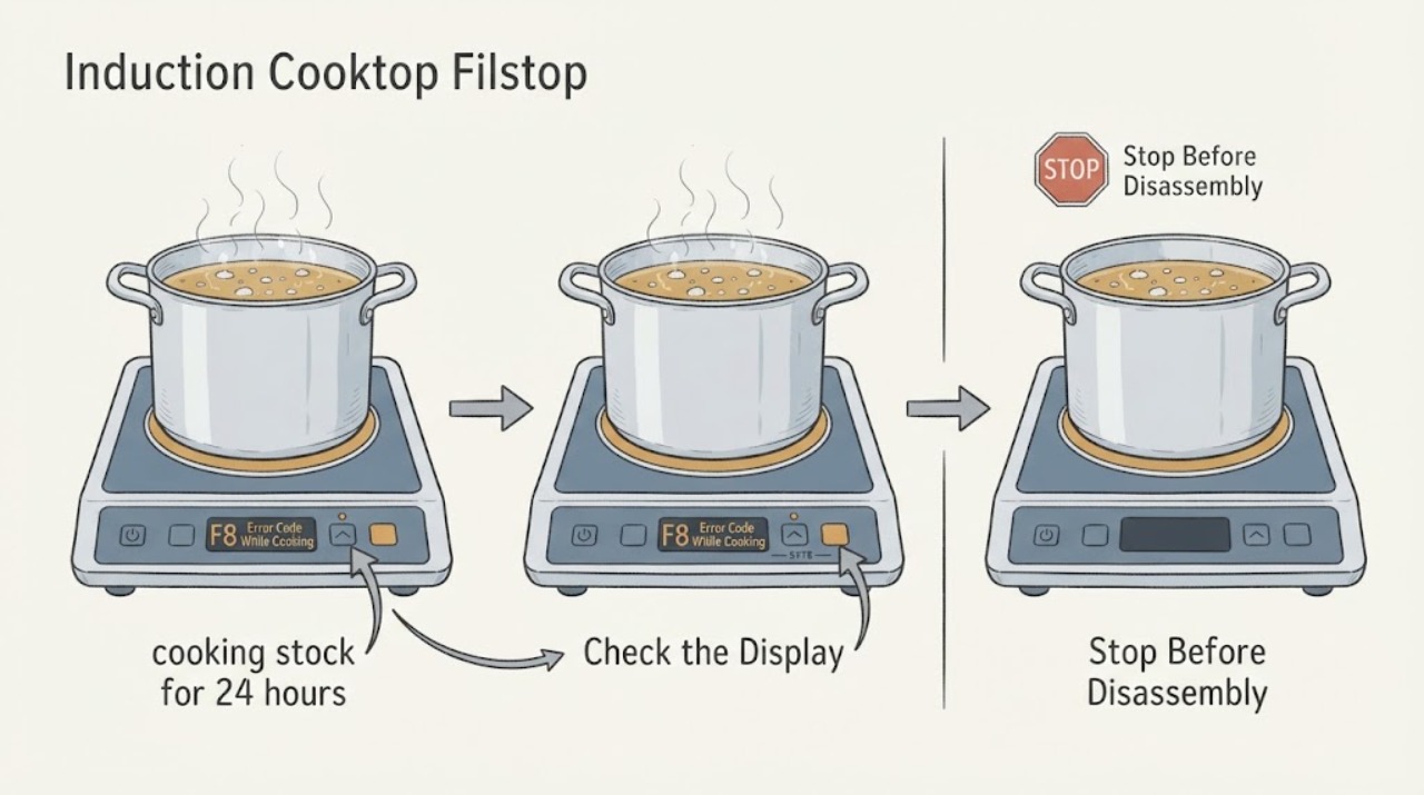F8 Error Code While Cooking