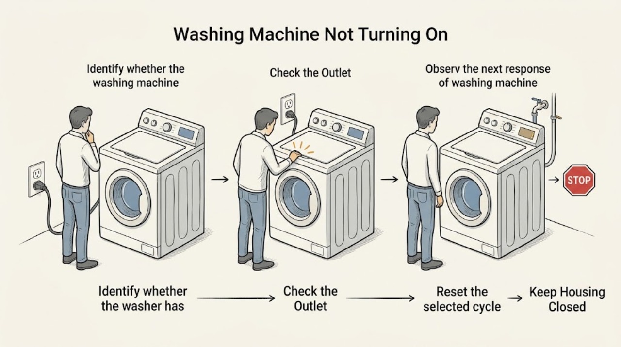 Washing Machine Not Turning On