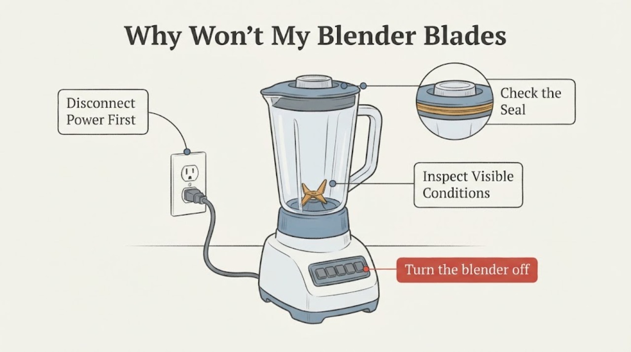 Why Won't My Blender Blades