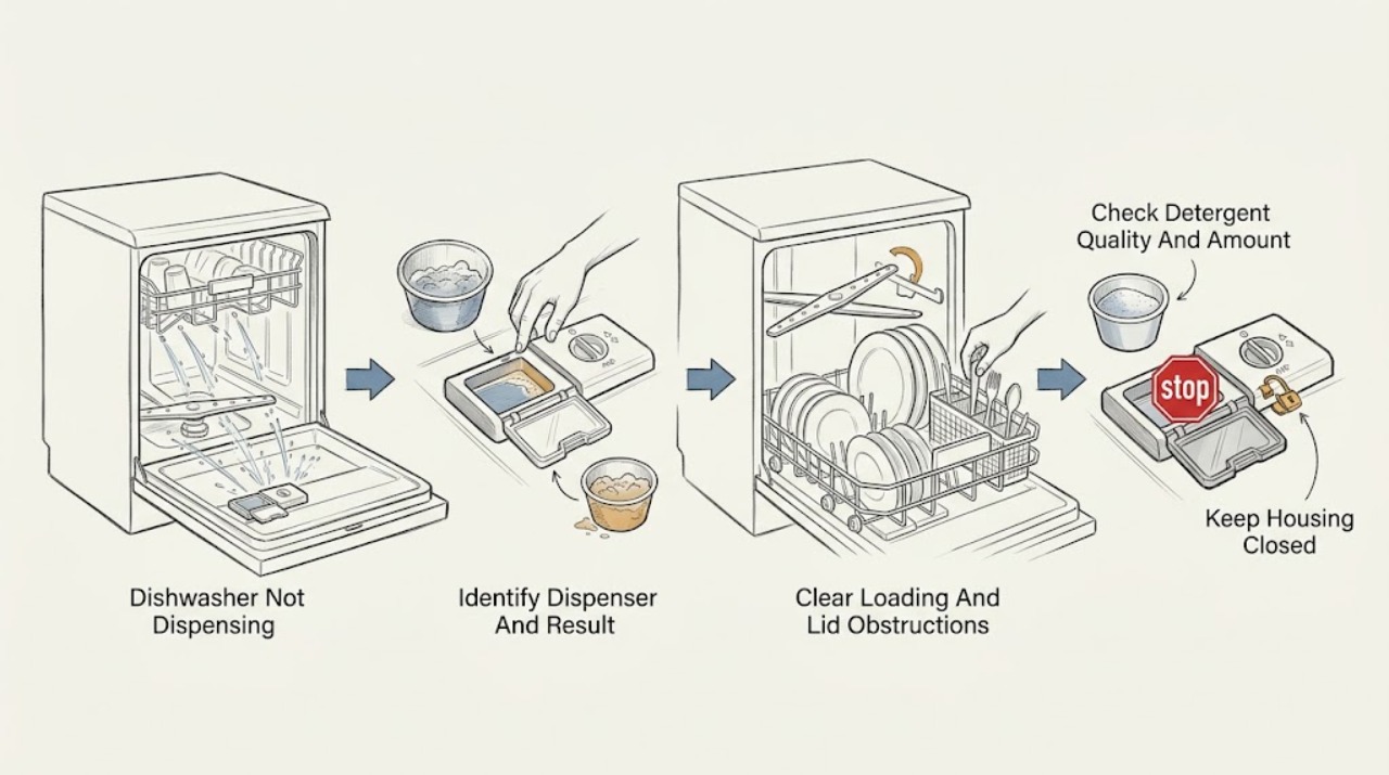 Dishwasher Not Dispensing