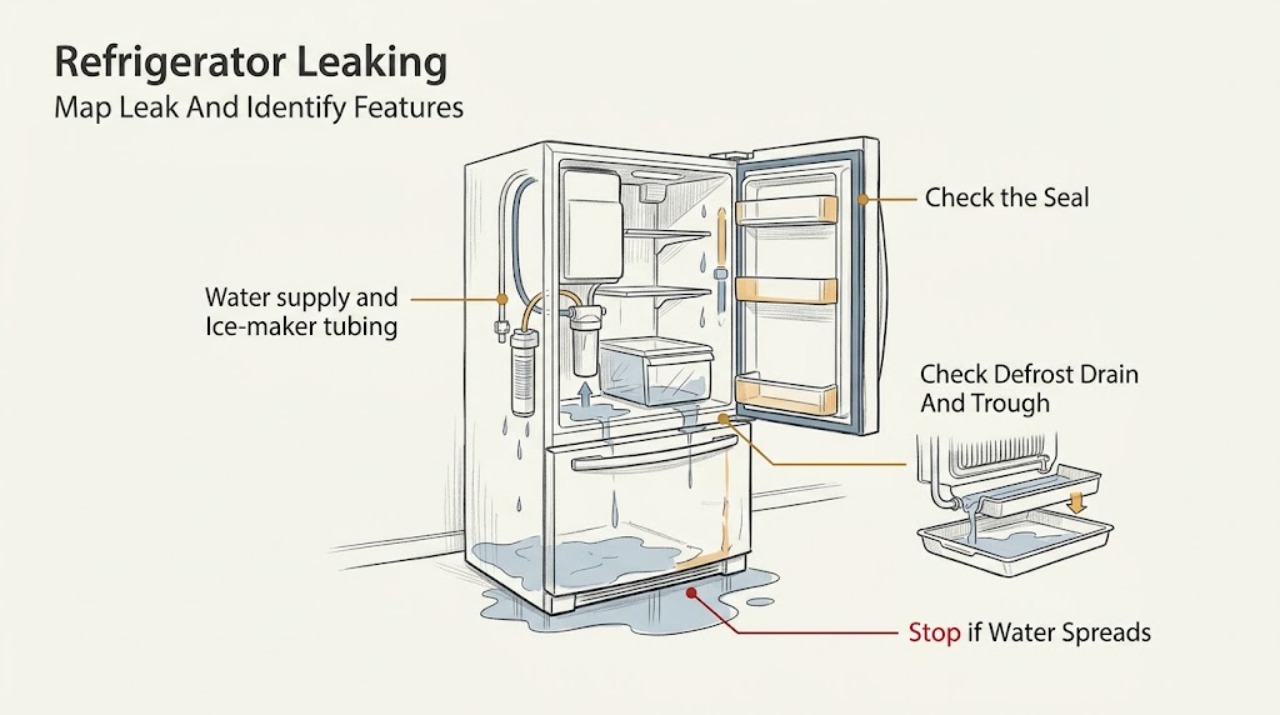 Refrigerator Leaking