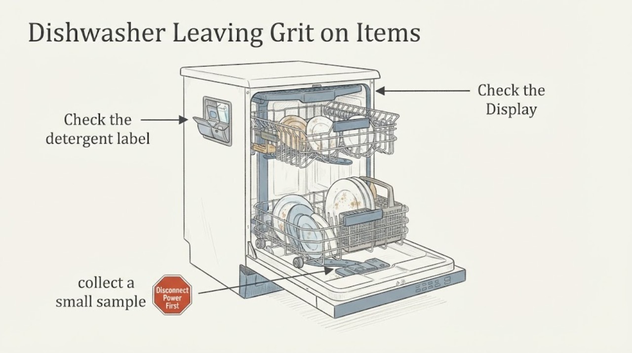 Dishwasher Leaving Grit on Items
