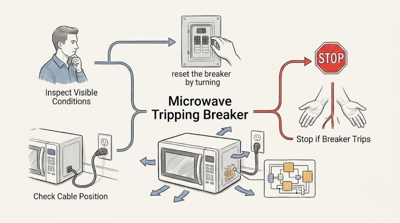 Microwave Tripping Breaker