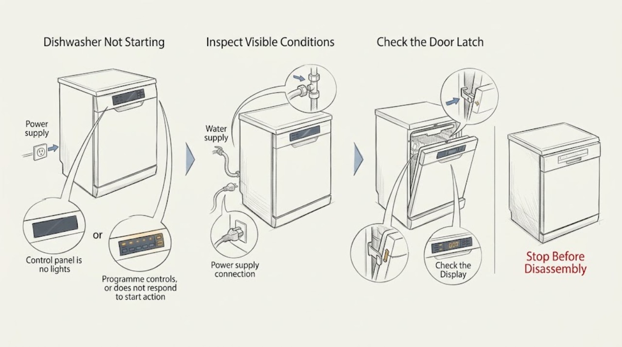 Dishwasher Not Starting
