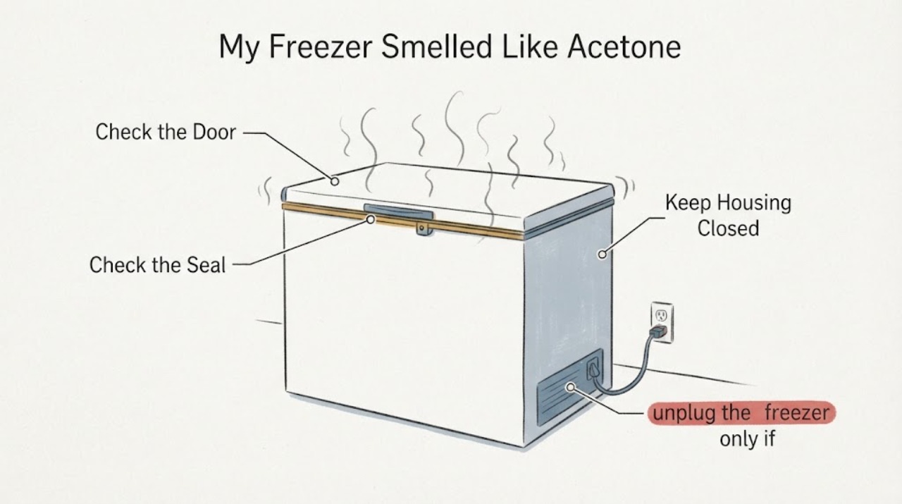 My Freezer Smelled Like Acetone
