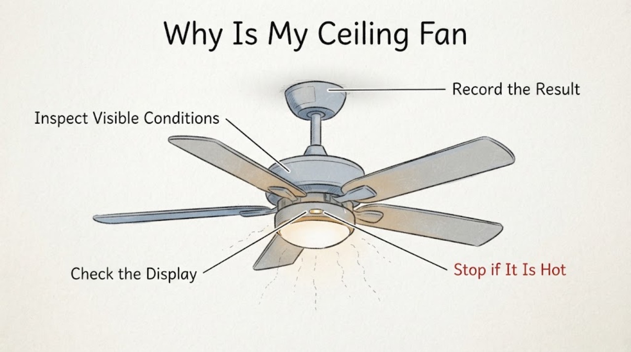 Why Is My Ceiling Fan
