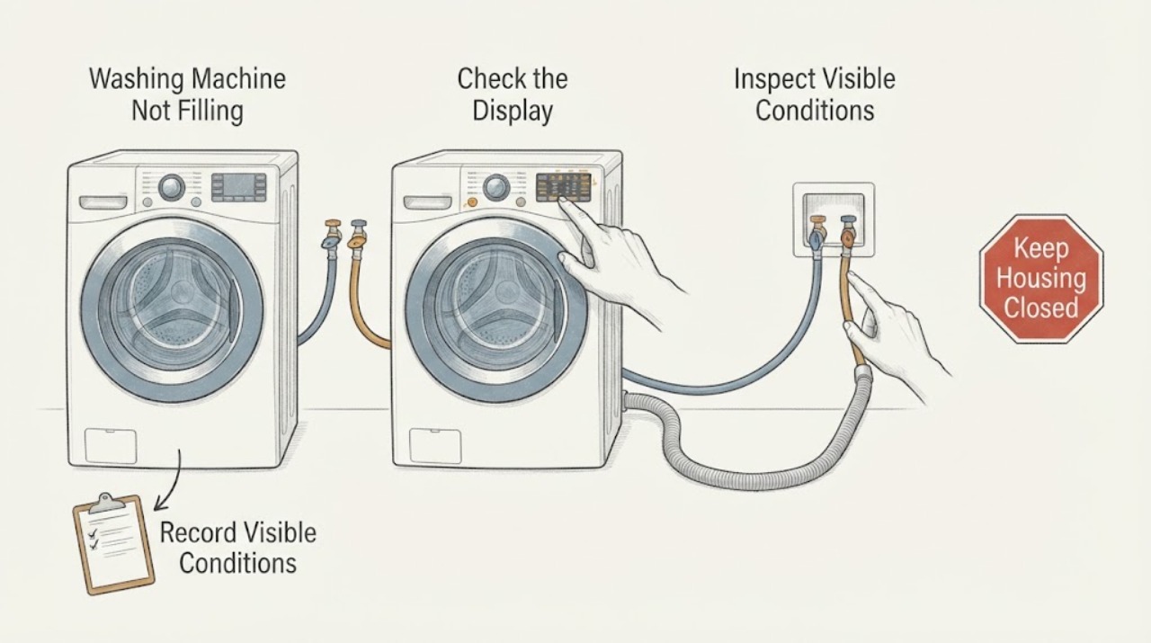 Washing Machine Not Filling