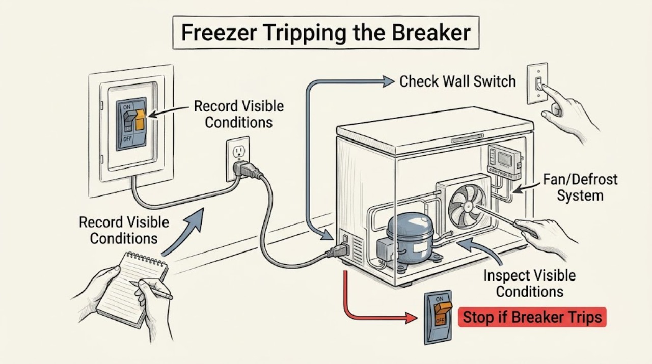 Freezer Tripping the Breaker