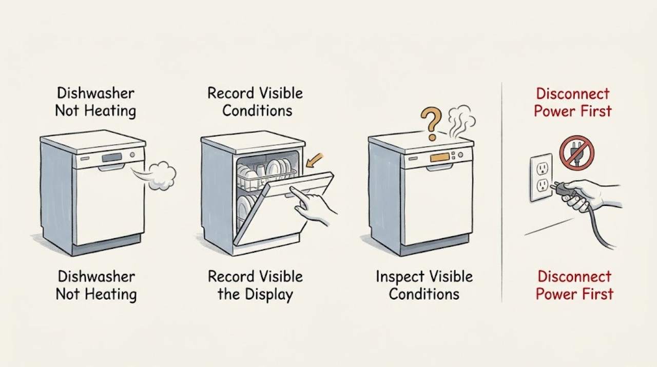 Dishwasher Not Heating