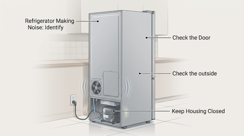 Refrigerator Making Noise: Identify