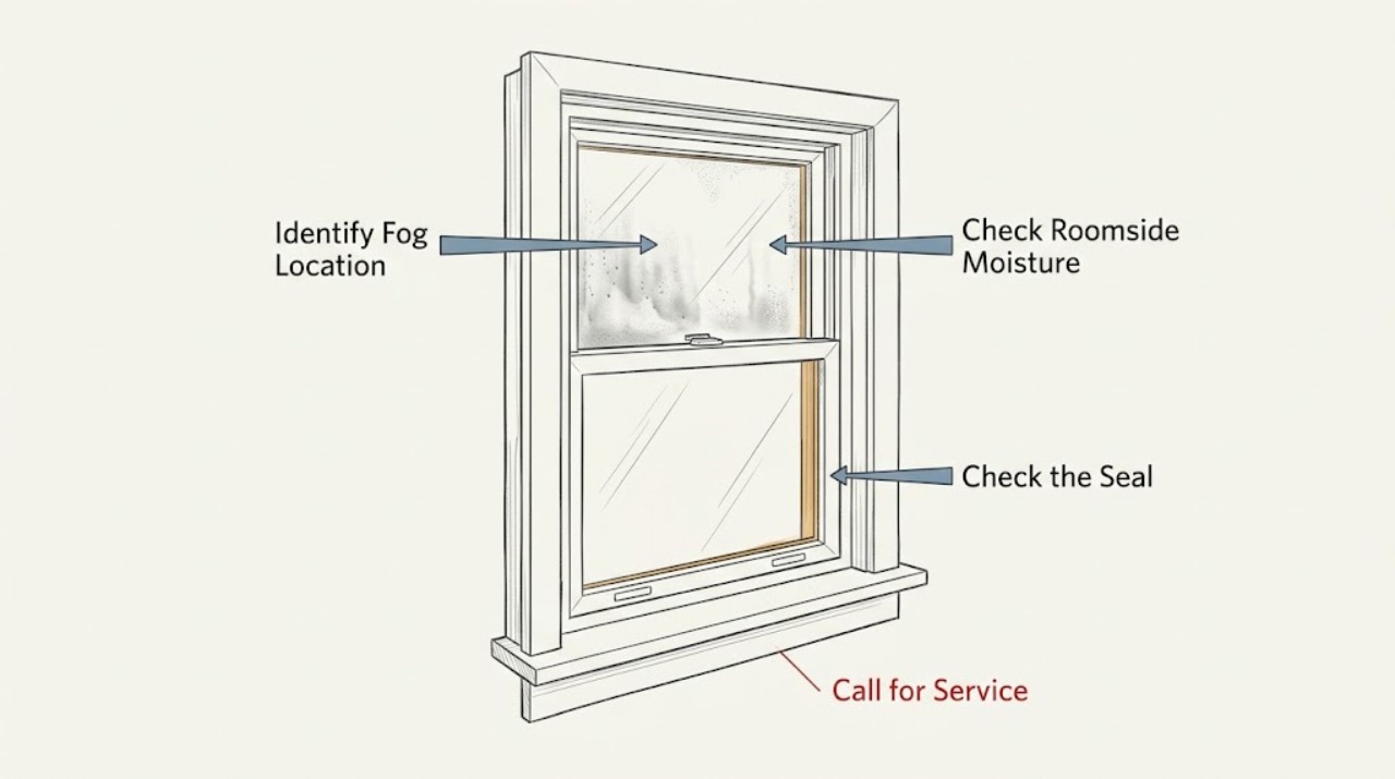 Foggy Window Glass