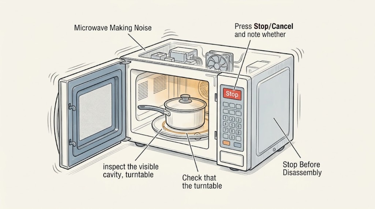 Microwave Making Noise